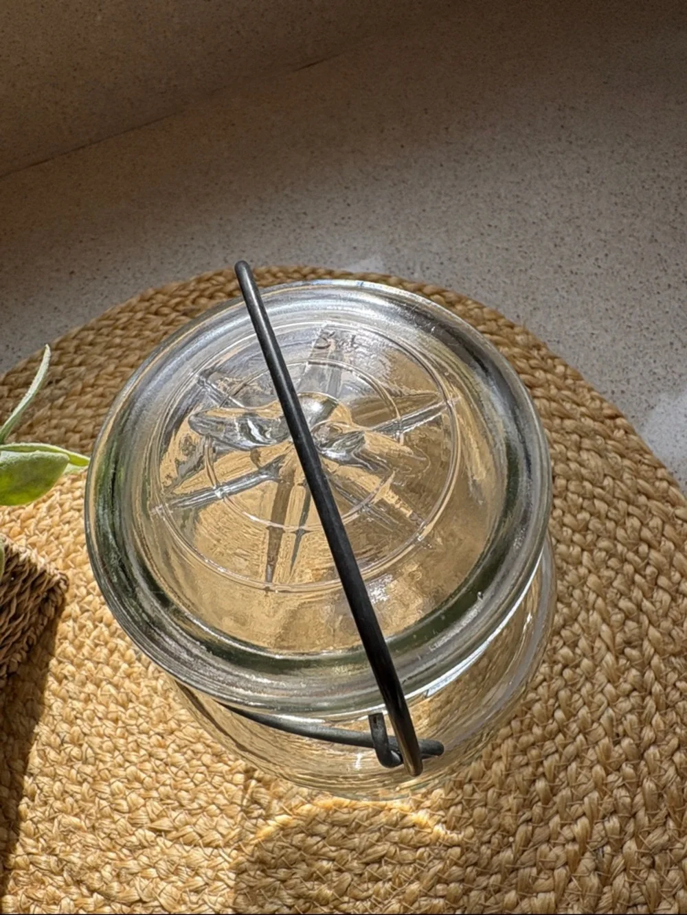 Vintage Hazel Atlas Atlas E-Z Seal Glass Mason Jar